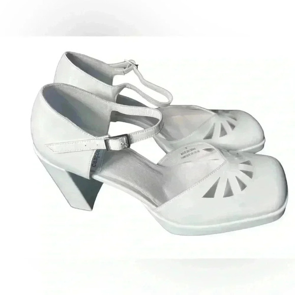 Jeffrey Campbell White Maxxed platform, Mary Jane size 8 $115 Brand New - Picture 3 of 11